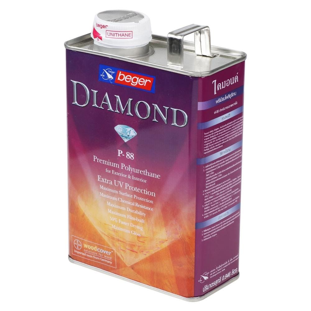 โพลียูรีเทนภายนอก BEGER DIAMOND P88 เงา 1/4 แกลลอน