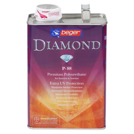 โพลียูรีเทนภายนอก BEGER DIAMOND P88 เงา 1/4 แกลลอน