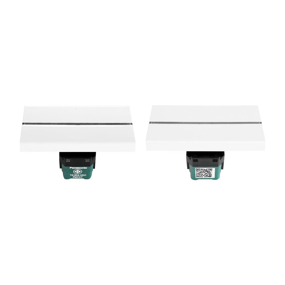 สวิตช์ 2 ทาง PANASONIC WEAG5512 ขนาด 3 ช่อง สีขาว