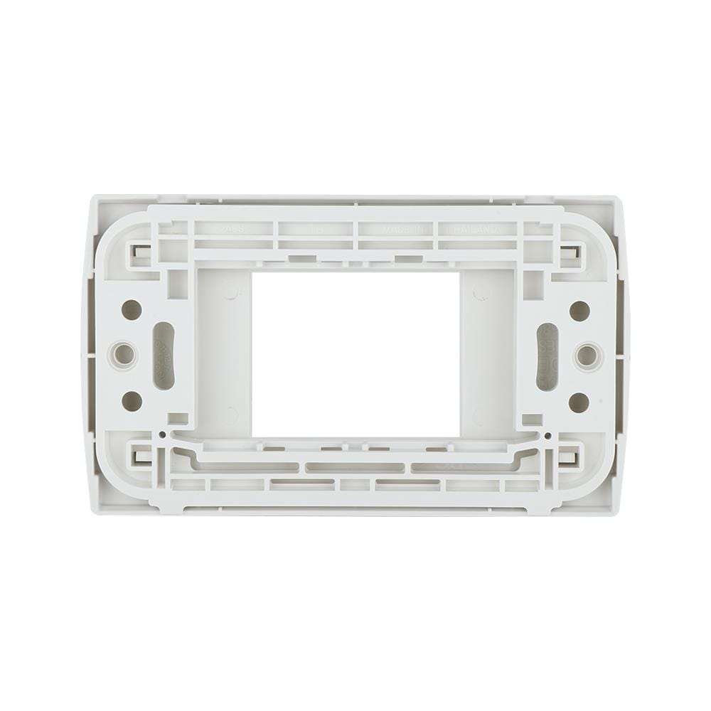 หน้ากาก 2 ช่องกลาง PANASONIC WEAG68029W สีขาว