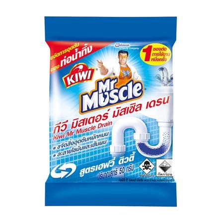 DRAIN CLEANER POWDER KIWI MR.MUSCLE 50G