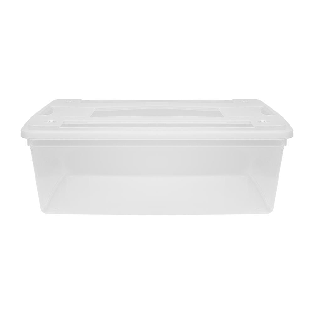 กล่องฝาปิด UNI-WARE 4892 26.5x39.5x13 ซม. สีขาว