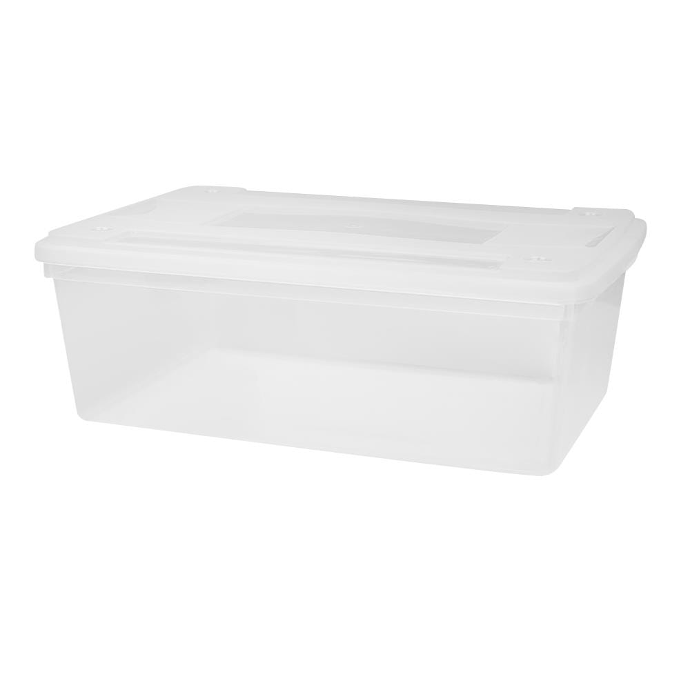 กล่องฝาปิด UNI-WARE 4892 26.5x39.5x13 ซม. สีขาว