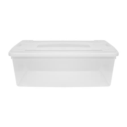 กล่องฝาปิด UNI-WARE 4892 26.5x39.5x13 ซม. สีขาว_0