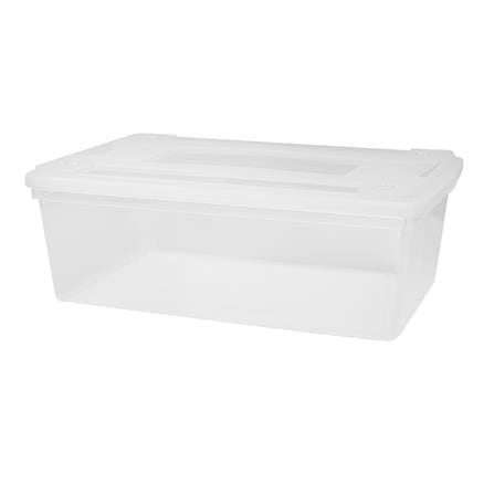 กล่องฝาปิด UNI-WARE 4892 26.5x39.5x13 ซม. สีขาว_1