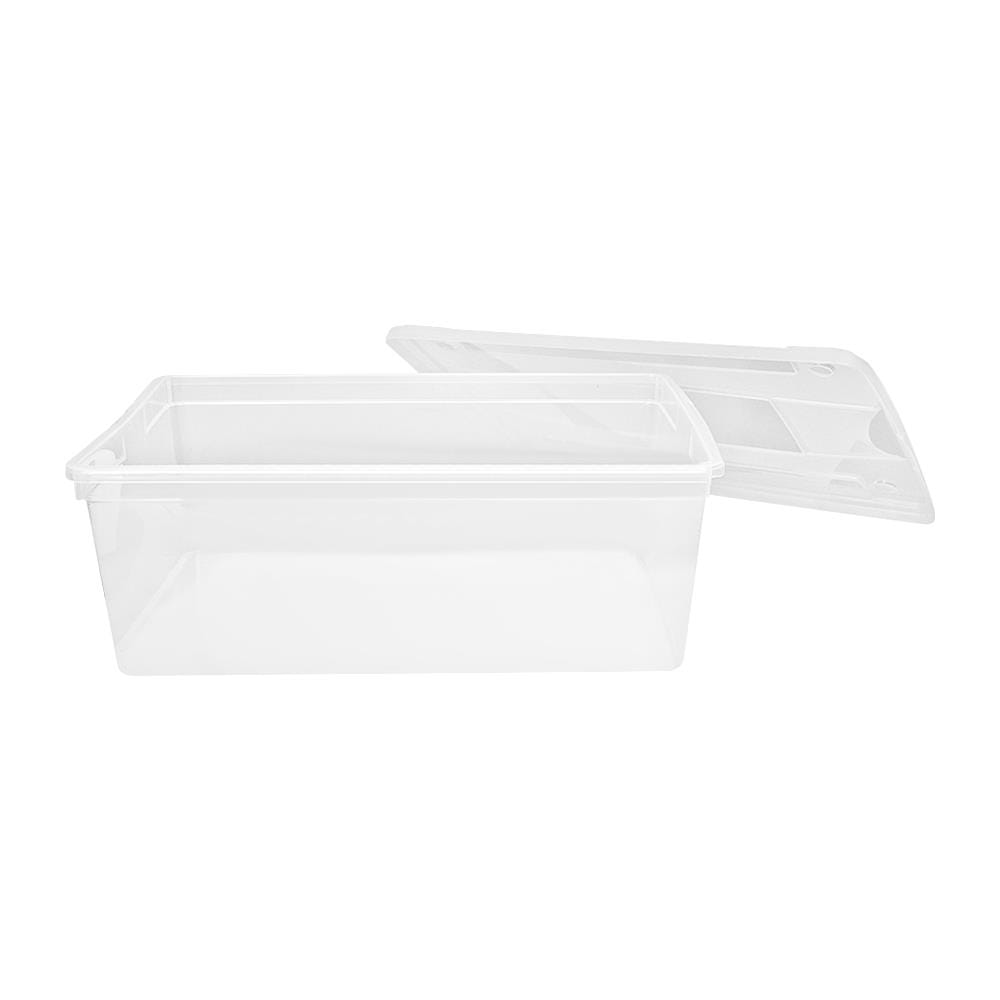 กล่องฝาปิด UNI-WARE 4893 32.5x46x16 ซม. สีขาว