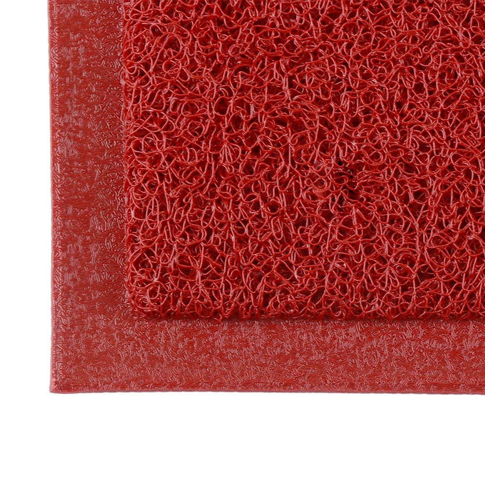 พรมเช็ดเท้าดักฝุ่น HOME LIVING STYLE WELCOME 50X70 ซม. สีแดง