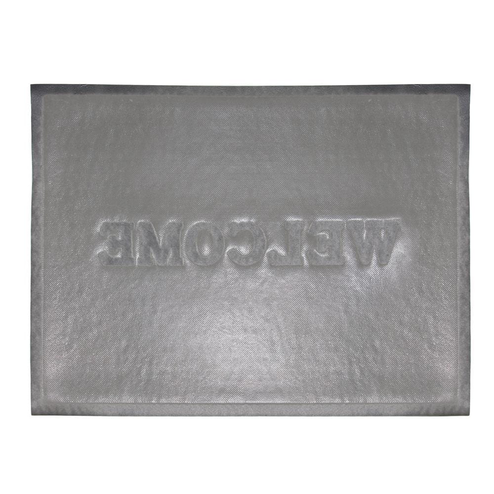 DUST CONTROL MAT HOME LIVING STYLE WELCOME 60X80CM GREY