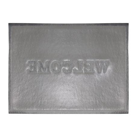 DUST CONTROL MAT HOME LIVING STYLE WELCOME 60X80CM GREY_1