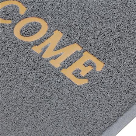 DUST CONTROL MAT HOME LIVING STYLE WELCOME 60X80CM GREY_3