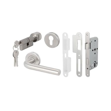 มือจับก้านโยกห้องทั่วไป MORTISE HAFELE 499.10.101 สีสเตนเลส