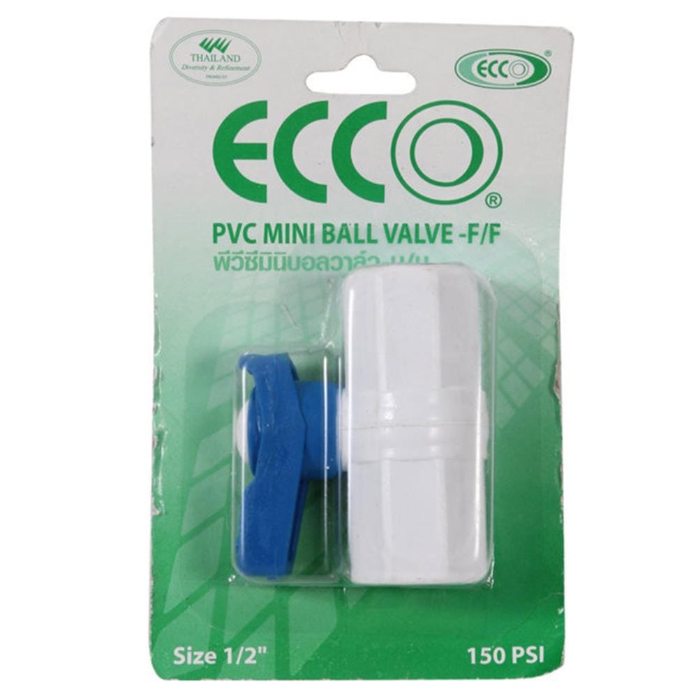มินิบอลวาล์ว FF ECCO 1/2 นิ้ว