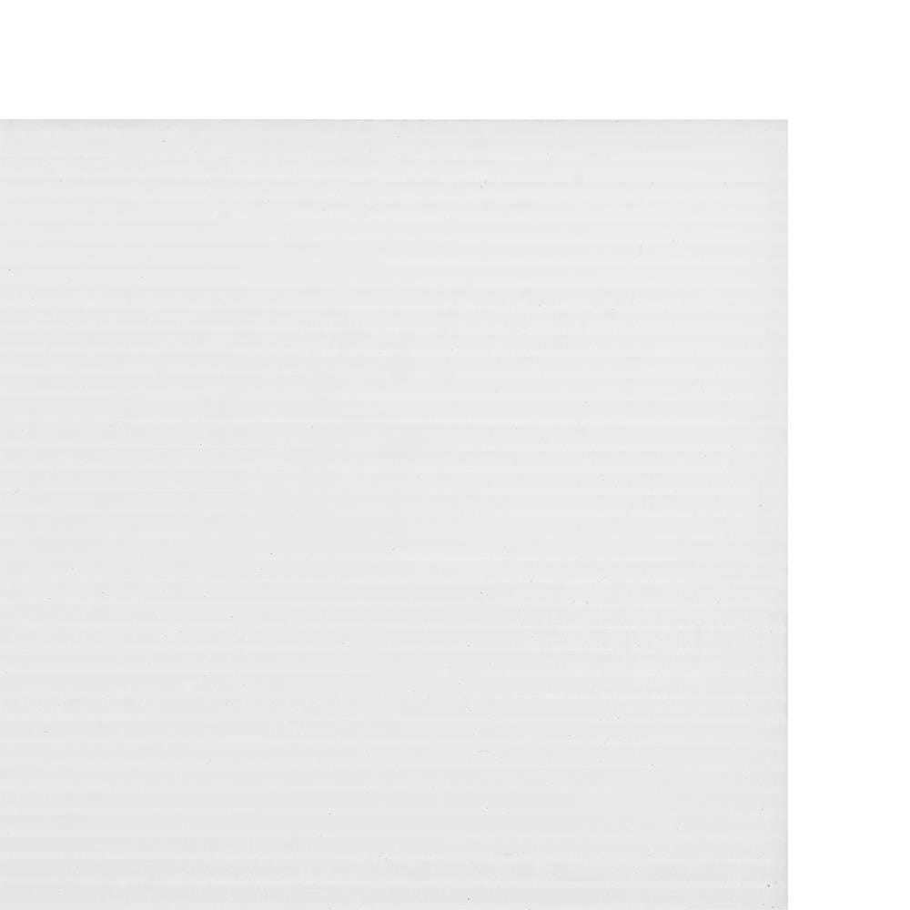 ฟิวเจอร์บอร์ด แพลนบอร์ด 130x245x0.3 ซม. สีขาว