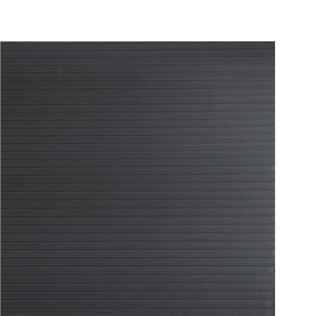 CORRUGATED PLASTIC SHEET PLAN BOARD 130X245X0.3CM BLACK