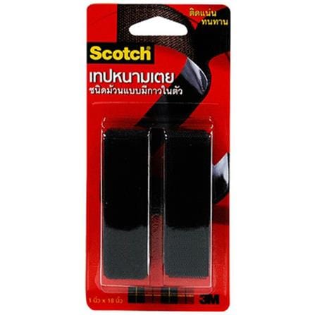 เทปหนามเตยม้วน 3M XN002016618 1x18 นิ้ว สีดำ_0