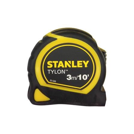 RUBBERIZED MEASURING TAPE STANLEY TYLON 3M