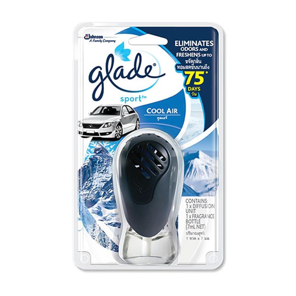 น้ำหอมปรับอากาศรถยนต์ GLADE SPORT 7ml COOL AIR