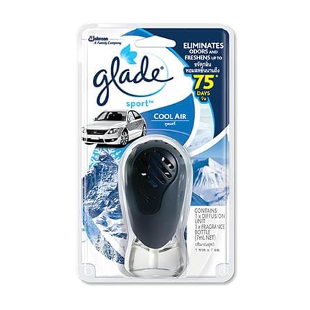 น้ำหอมปรับอากาศรถยนต์ GLADE SPORT 7ml COOL AIR_0
