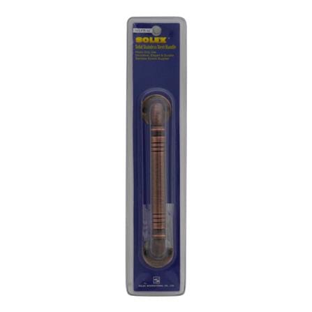 มือจับกลึง SOLEX 175 150 มม. สีทองแดงรมดำ_0