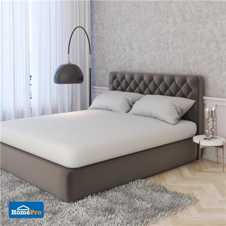 ผ้าปูที่นอน HOME LIVING STYLE TC 90x110 นิ้ว สีขาว แพ็ก 2 ชิ้น_0