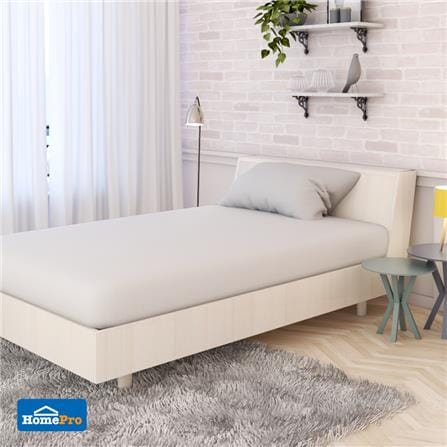 ผ้าปูที่นอน HOME LIVING STYLE TC 72x110 นิ้ว สีขาว แพ็ก 2 ชิ้น_0