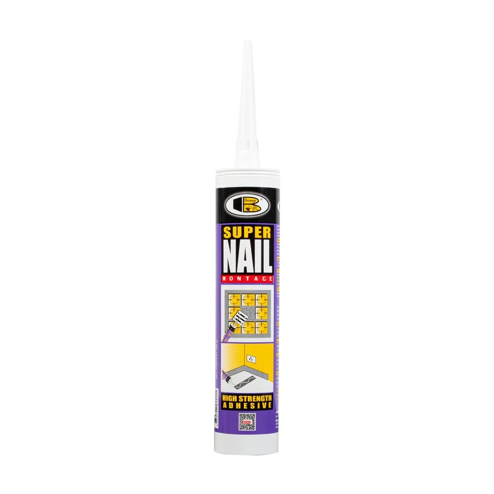 กาวพลังตะปู BOSNY SUPER NAIL B215 350 ก. สีขาว