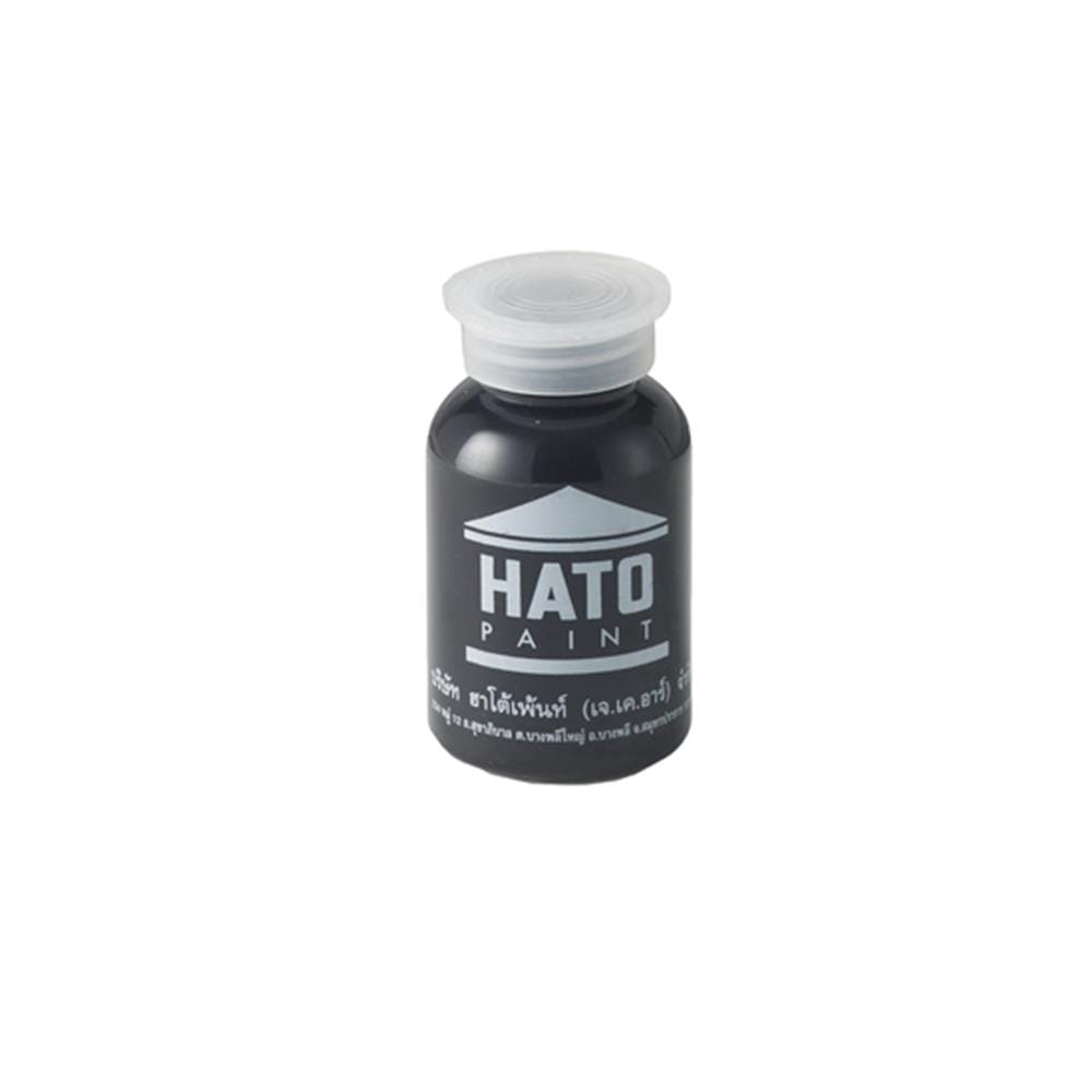 แม่สีน้ำขวดเล็ก HATO 125 กรัม สีดำ