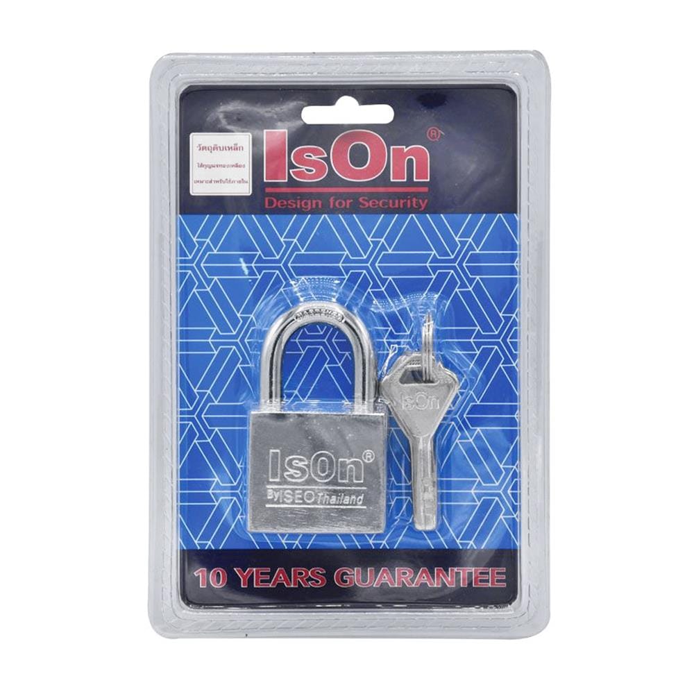 กุญแจลูกปืน ISON 877C 40 มม. สีสเตนเลส