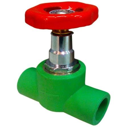 สต๊อปวาล์ว PP-R THAI PP-R 1/2 นิ้ว สีเขียว_0