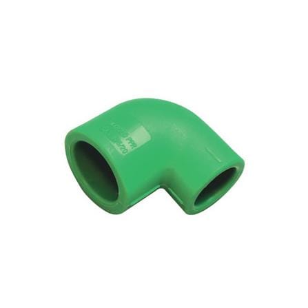 ข้องอลด 90 องศา THAI PP-R D25/20 3/4X1/2 นิ้ว สีเขียว