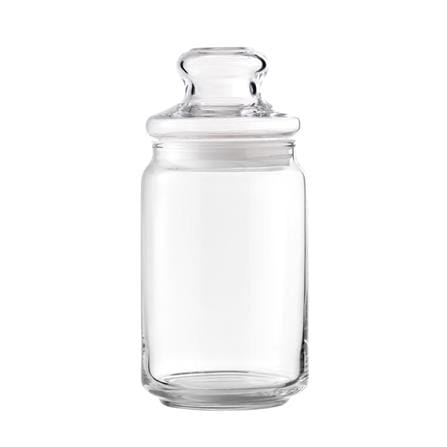 ขวดโหลแก้วฝาดึงใส OCEAN GLASS POP JAR 0.75 ลิตร