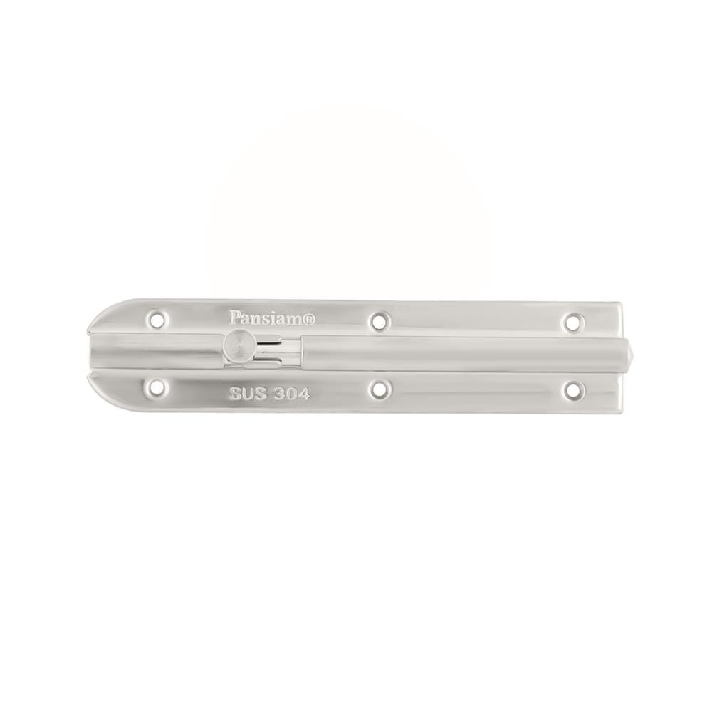 กลอนทั่วไป PANSIAM BBSS-406 6 นิ้ว สีเงิน