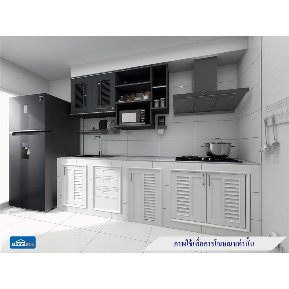 บานซิงค์ ABS KING NEO 87.5 x 66.5 ซม. สีขาว