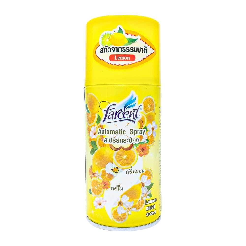 รีฟิลเครื่องพ่นปรับอากาศทั่วไป FARCENT 300ml LEMON