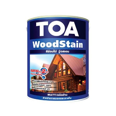 สีย้อมไม้ TOA WOODSTAIN M99 สีใส ด้าน 1 แกลลอน_0