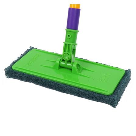 แปรงขัดพื้นใยขัด SCOTCH-BRITE  5.5 นิ้ว สีเขียว_2