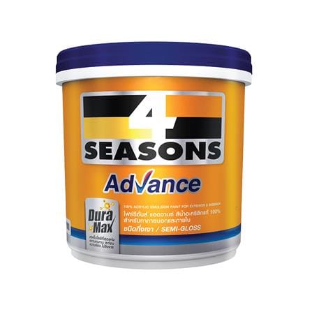 สีน้ำทาภายนอก TOA 4 SEASONS ADVANCE BASE C กึ่งเงา 1 แกลลอน_0