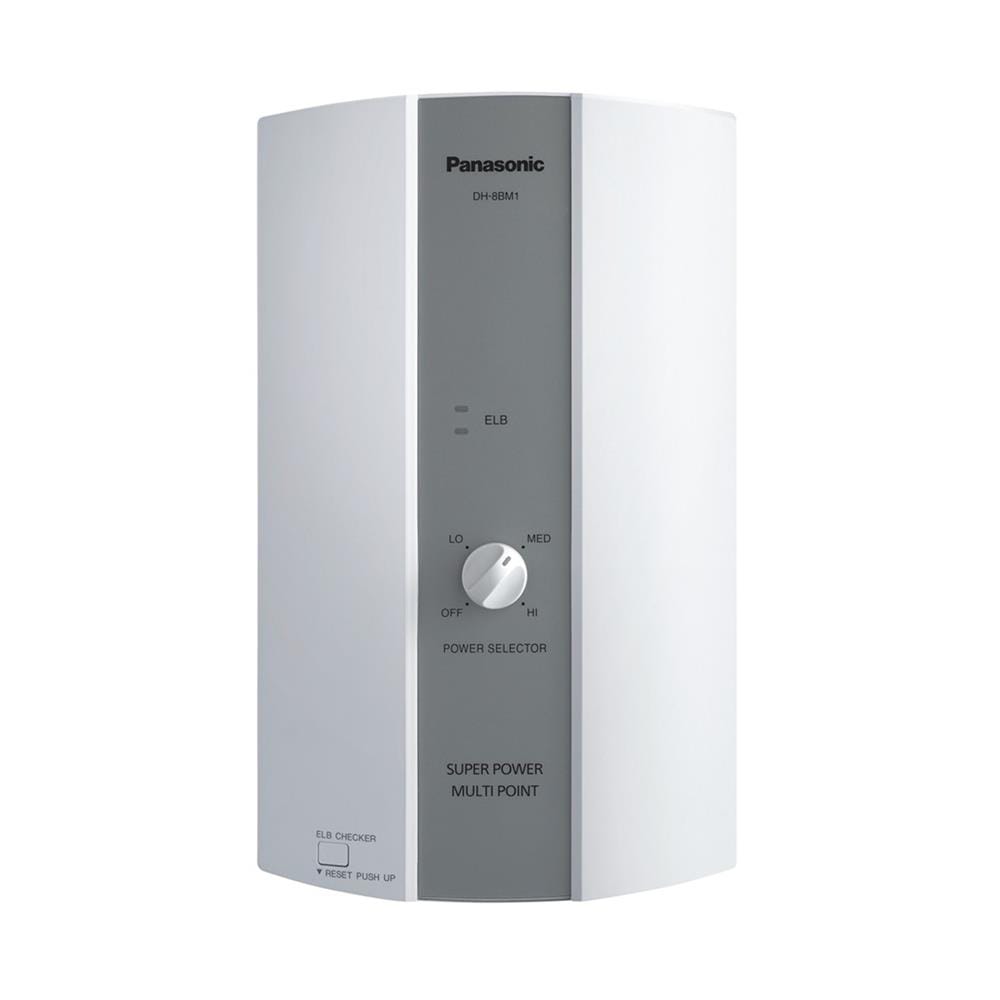 เครื่องทำน้ำร้อน PANASONIC DH-8BM1T 8000 วัตต์ สีขาว