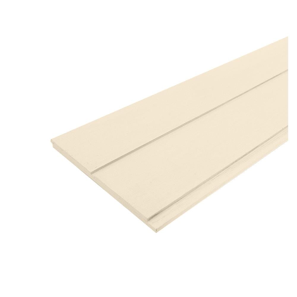 ไม้ผนังบังใบ CONWOOD G1 ลายเสี้ยน 20.3X305X1.1 ซม. สีขาวงาช้าง
