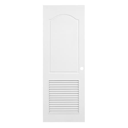 ประตูห้องน้ำ UPVC PARAZZO ML001 70X200 ซม. สีขาว เจาะลูกบิด_0