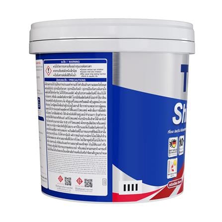 สีน้ำทาภายนอก ชนิดเนียน TOA SHIELD-1 BASE B สีขาว 2.5 แกลลอน_2