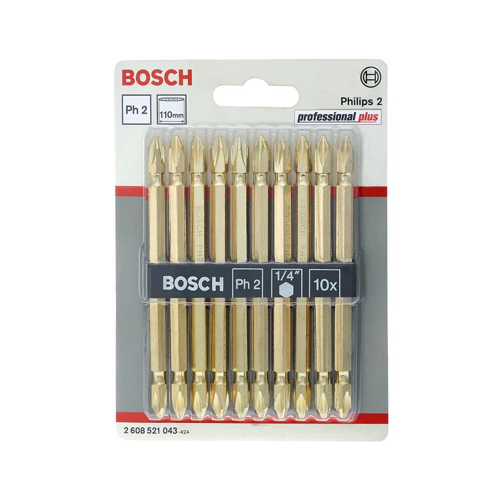 ดอกไขควง BOSCH PHILIPS 2 PROFESSIONAL PLUS 110 มม.