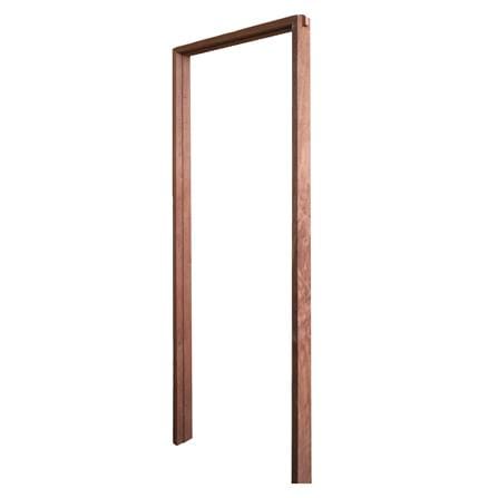 วงกบประตูไม้เต็งแดง MODERN DOORS COM1 80X200 ซม. สีธรรมชาติ
