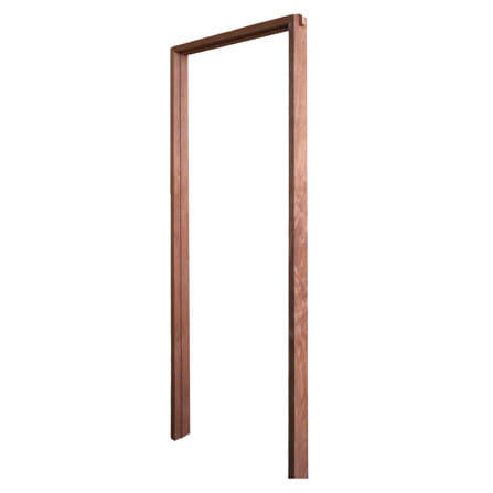 วงกบประตูไม้เต็งแดง MODERN DOORS COM1 80x200 ซม. สีธรรมชาติ