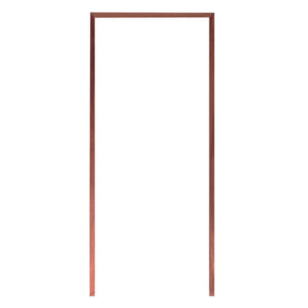 วงกบประตูไม้เต็งแดง MODERN DOORS COM1 80x200 ซม. สีธรรมชาติ_1