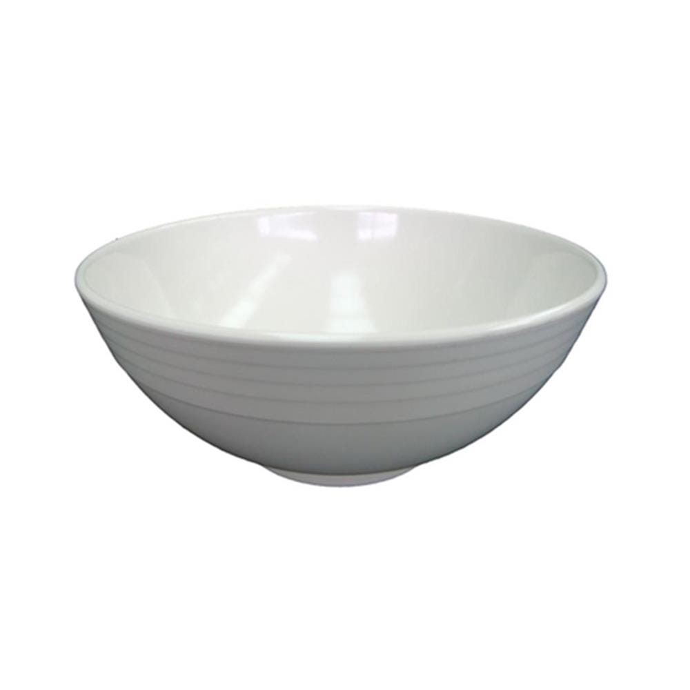 ชามเมลามีน 8" SUPERWARE WHITE CREAM