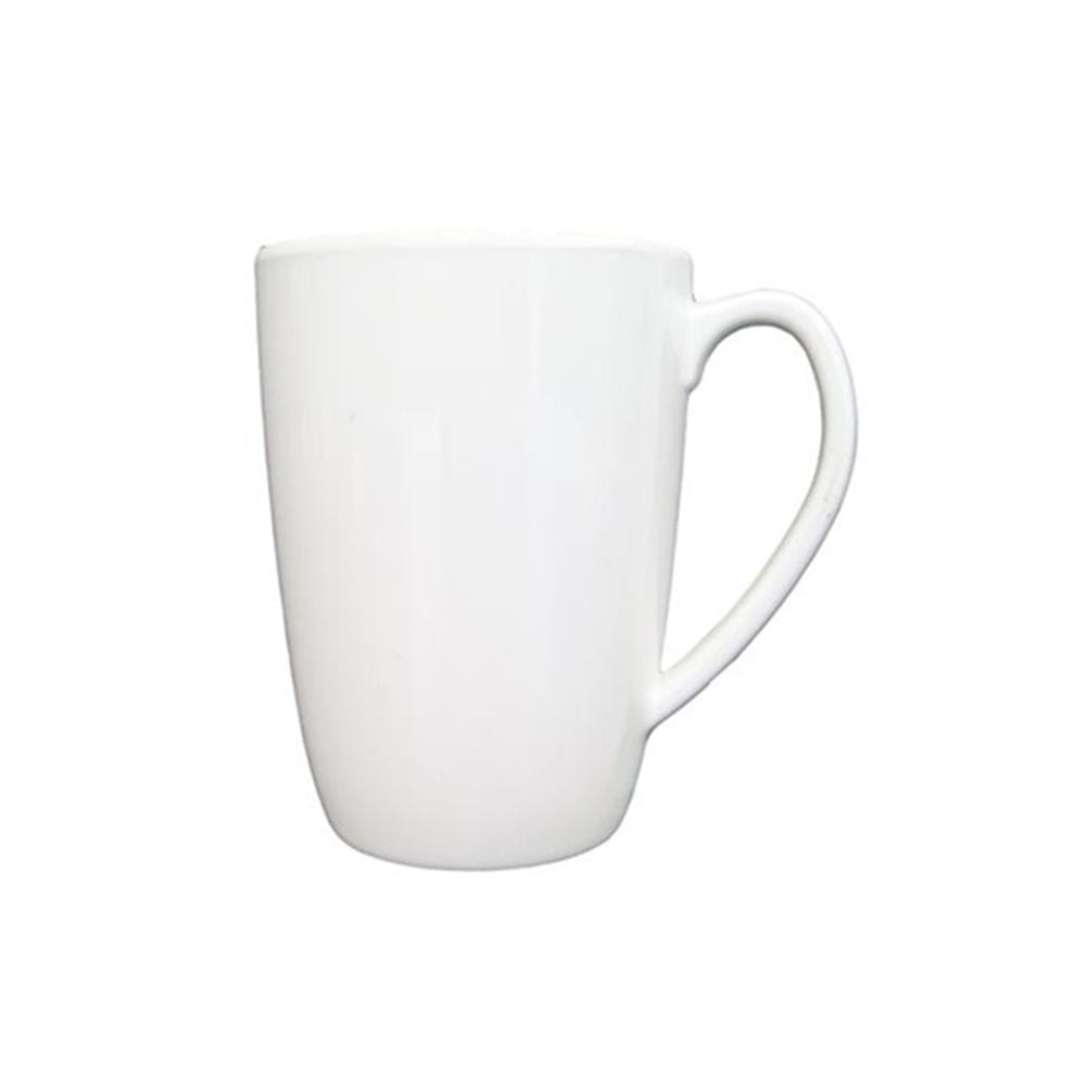 ถ้วยหูเมลามีน 450 มล. SUPERWARE PLAIN ITEM สีขาว