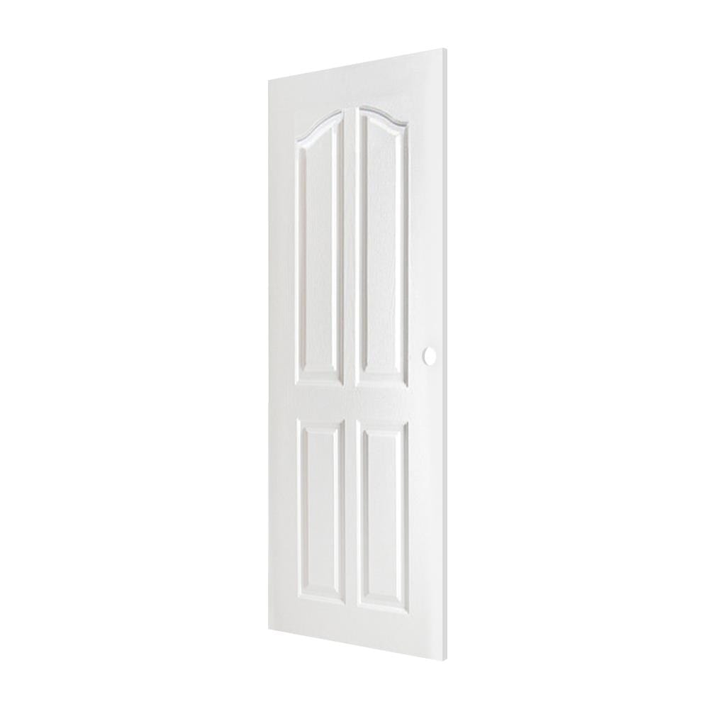 ประตูภายนอก UPVC PARAZZO MN006 80X200 ซม. สีขาว เจาะลูกบิด