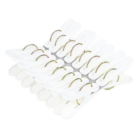 กิ๊บหนีบผ้า SOKO สีขาว แพ็ค 16 ชิ้น_0
