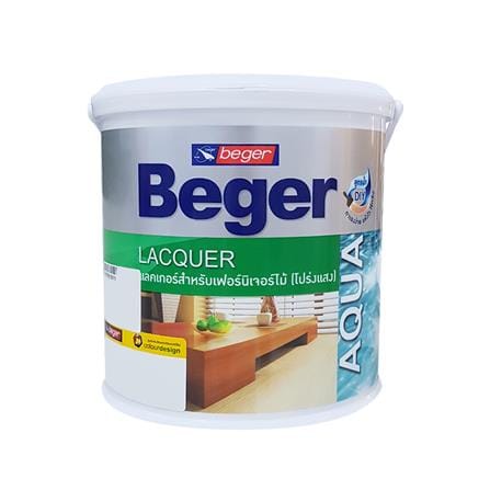 แล็กเกอร์ BEGER AQUA LACQUER AL900 เงา 1 แกลลอน